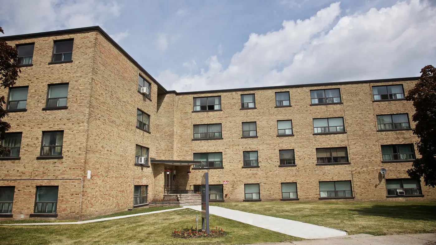 2 Kinsdale Blvd., a four-storey rental building in South Etobicoke