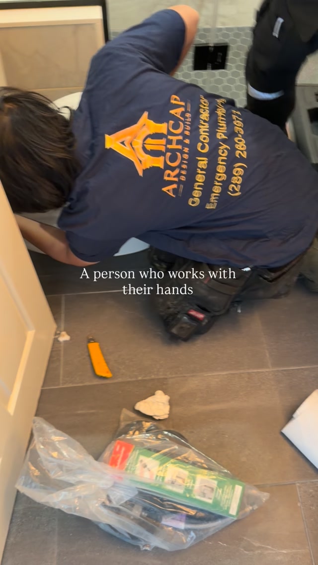 ArchCap on Instagram: Proud of the workmanship, dedicated to quality, and grateful for the craft. Every detail matters. 🔧

#plumbing #torontol